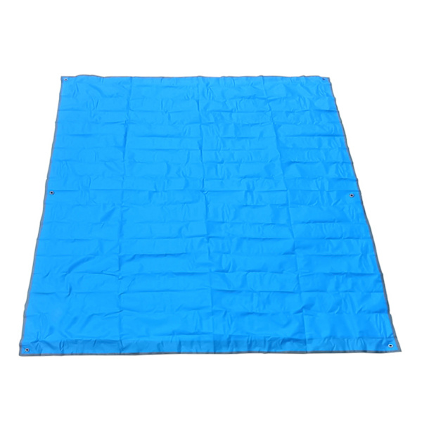Utomhus picknickmatta tjock Oxford-tyg vattentät multifunktionell utomhus golvmatta för utomhuscamping picknicktält blå 150x210cm / 59.1x82.7in