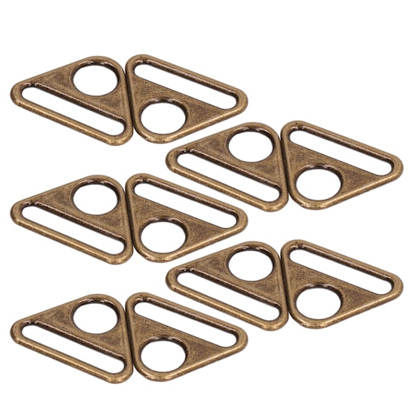 10 stk. justerbar spænde 38mm justerbar zinklegering multifunktion letvægts bærbar bagage tilbehør bronze