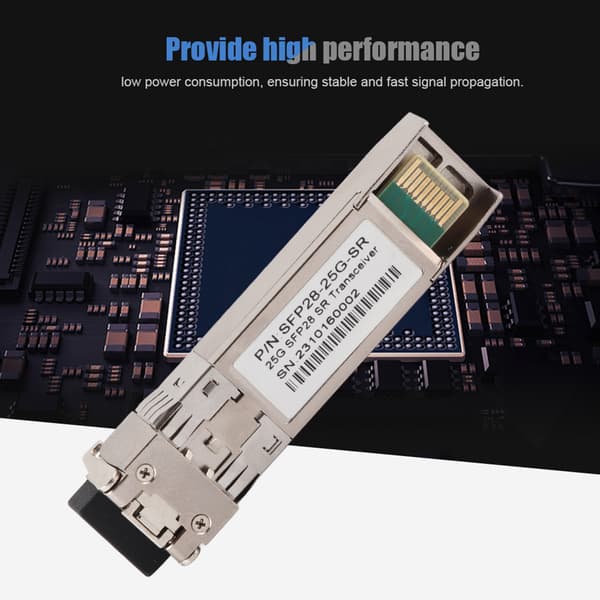 AIQ‑YP19002 SFP28‑25G SR 100M 10 Gigabit MultiMode Dual Fiber Transceiver Optisk Modul