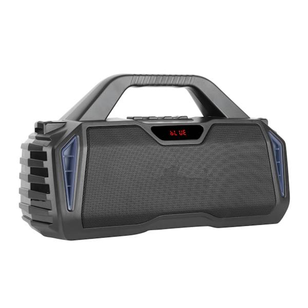 Bluetooth-kaiutin, suuri äänenvoimakkuus, kannettava, raskas basso, musiikkisoitin, jossa mikrofoni ulkokäyttöön, sininen