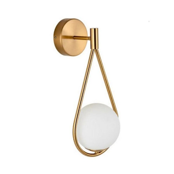 LED Vintage Vägglampa Inomhus Rund Industriell Justerbar Sfärisk Vägglampa Glas Metall Vattendroppar Väggbelysning E27 för Barnrum Vardagsrum