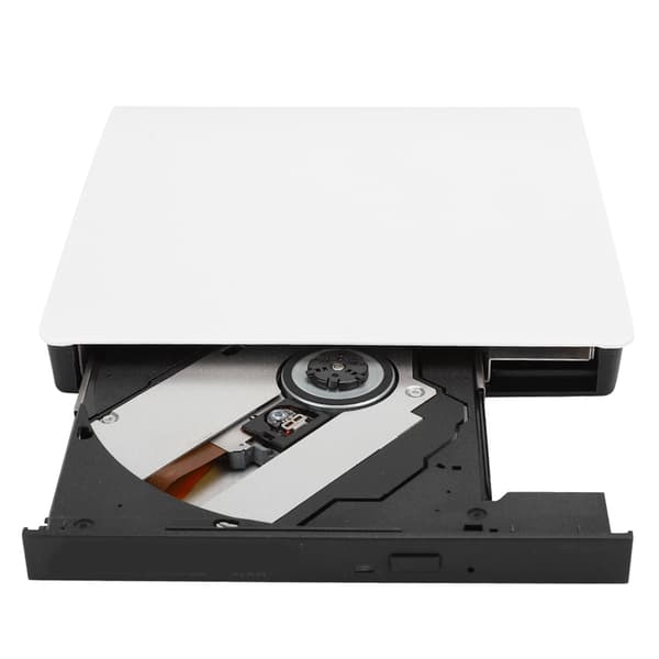 USB3.0 Ekstern DVD-brenner Opptaker 3.0 Ekstern Optisk Stasjon for Laptop Desktop Hvit