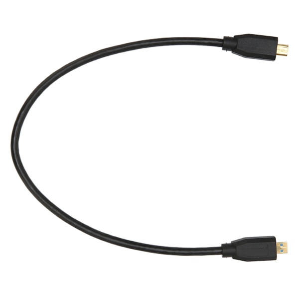 Micro HD Multimedia Interface til Micro-kabel 8K ved 60Hz HD Multimedia Interface D hann til D hann-ledning for mikrokamera