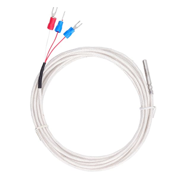 Pt100 Temperatursensor Probe Vanntett 3-leder Termistor Probe K Type Termoelement for Konstant Temperaturkontroller 3m