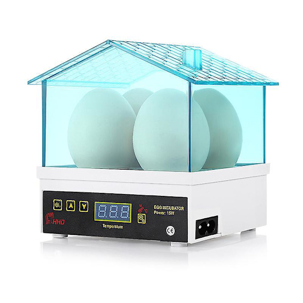Digital Mini Kyllinge-Inkubator - Professionel Rugemaskine til Kylling, And, Fugl, Vagtel