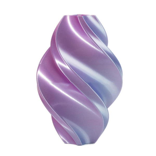 3D-utskrifts PLA-filament, enkel användning, 1,75 mm dimensionell noggrannhet, hög precision - Blå och Rosa - Blå och Rosa
