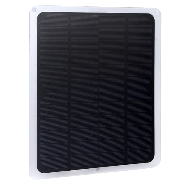 10W monokristallin kisel solpanel batteripanel solcellspaneler för USB liten fläkt