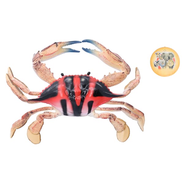 Krabbe Havdyr Model Figur Ocean Model Legetøj Pædagogisk Dyrelegetøj til Børn PL127-1303
