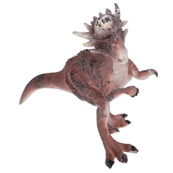 Dinosaur Figurine Barn for barn, Statisk Pachycephalosaurus Dinosaur Model Leke med Lyd Dekorasjon Gave