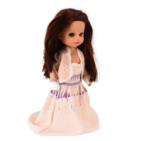 14 tommer babydukker Fashion Baby Humanoid Doll Girls Doll med Retro Kjole til Børns Gave