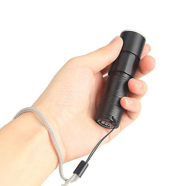 Latautuva UV LED -tarkastuslamppu Mustavalo