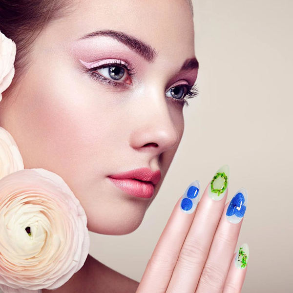 1 laatikko kuivattuja kukkia 6 ruudukkoa kynsien koristeluun DIY kynsien taide tekokukat naisille manikyyri DIY kynsien koristeet 06