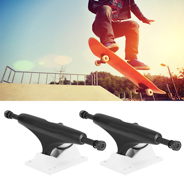 Konkurrencearenaer Brug 5in Dobbelt Vridning Skateboarding Skating Board Beslag Stativ Tilbehør