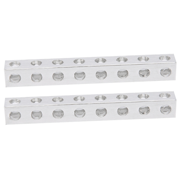 2kpl 3106-0008-0064 8 reikää 8x8x64mm neliöpalkki robottirakenneosan lisävaruste