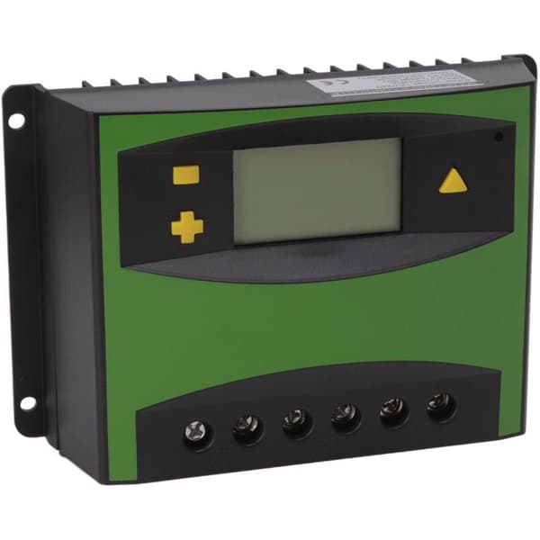 Intelligent 60A 12V/24V solpanelregulator med LCD-display til solcellemodul og batteri