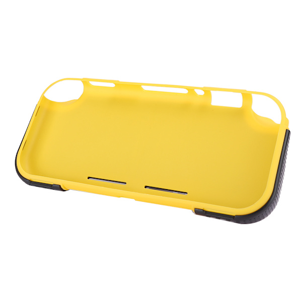 2 i 1 Hard PC + TPU Beskyttende Skal Innebygd 2 Spillkortplasser Baket for Switch Liteblack gul