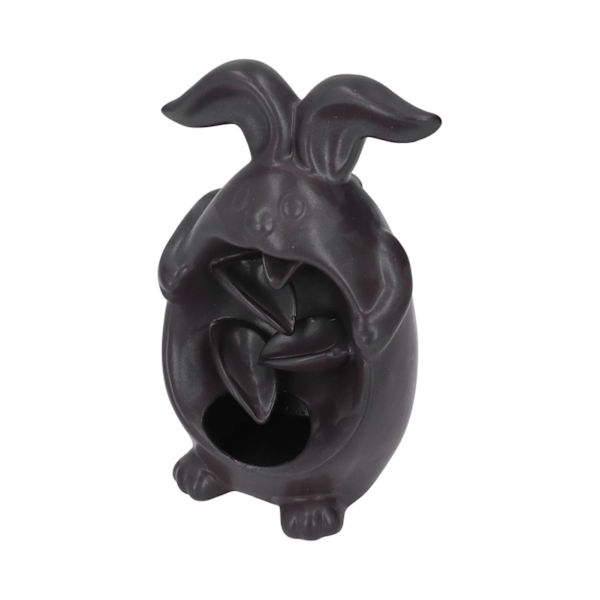 Røgelsebrænder Kanin Form Eksklusiv Smuk Tilbageflow Vandfald Aroma Brænder Dekoration Ornament