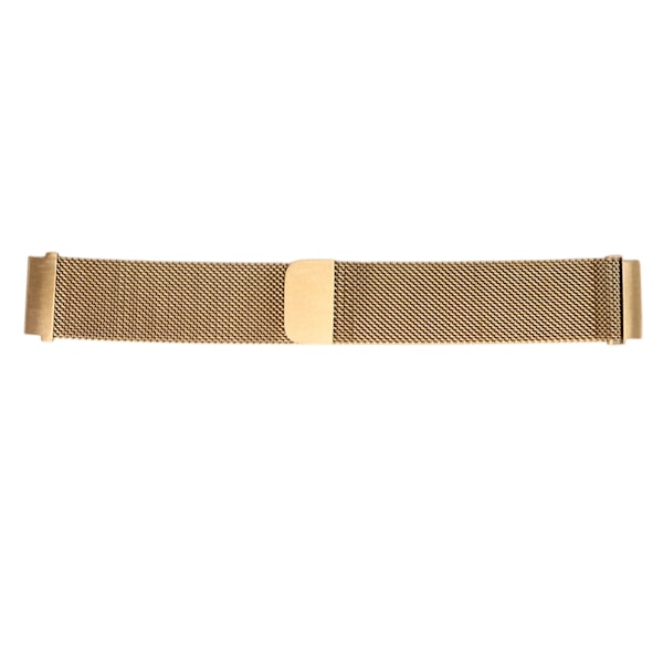 Rustfrit stållänksarmband 18 mm armband ersättning armband för Huawei GT2 Smartwatch Guld