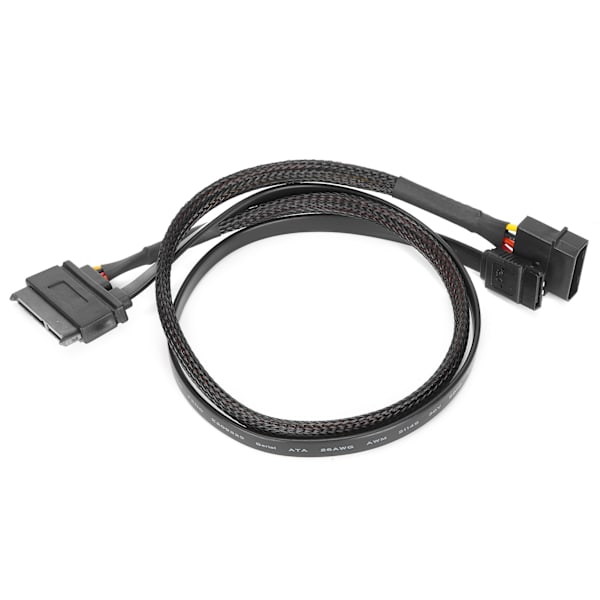 Sata-kaapeli 7+15Pin 4Pin uros naar Sata naaras 3.0 datavoedingsverlengkabel voor externe harde schijf datatransmissie