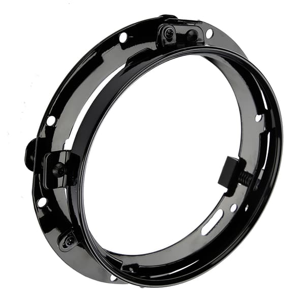 7 tommer bilforlygte rund ring monteringsbeslag til Jeep Wrangler (sort)