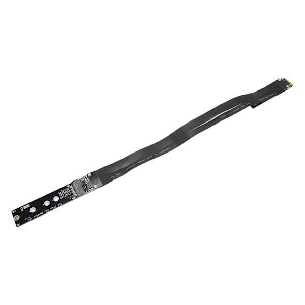 M.2 NVMe SSD -jatkokaapeli PCB R44SF M.2 - PCI E 3.0 X4 32 Gt/s M Key -jatke Winille ja Linuxille 30 cm