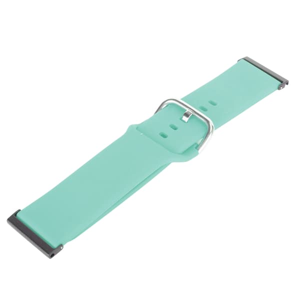 Silikone Smartwatch Rem Justerbar Udskiftningsurrem Tilbehør til Suunto7 Lyseblå