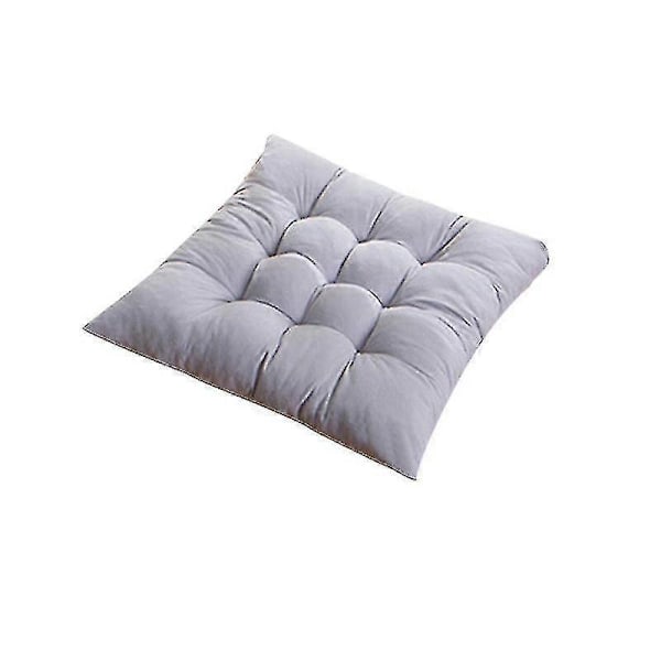 40x40cm Enfärgad Fyrkantig Mjuk Tjock Sittdyna Stol Kudde Matsal Inredning Xc -CNJR Fruktgrön