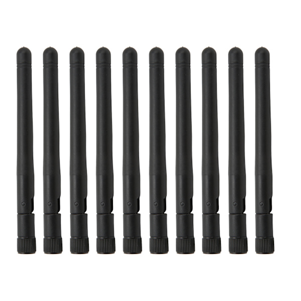 10 stk Antenne SMA han indre pin Omnidirektional High Gain Roterbar Justerbar ekstern antenne