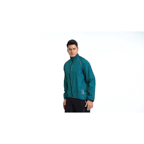 Ultralight vedenpitävä miesten pyöräilytakki - täydellinen pyöräilyyn, juoksuun ja ulkoilulajeihin 2XL punainen