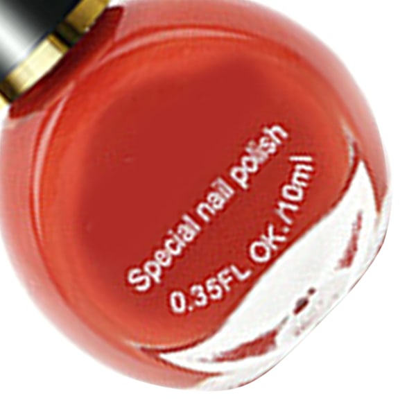 Neglelak 10ml Mættet Lys Farve Elegant Stil Hurtigtørrende Langtidsholdbar Hurtigtørrende Neglelak E049-24