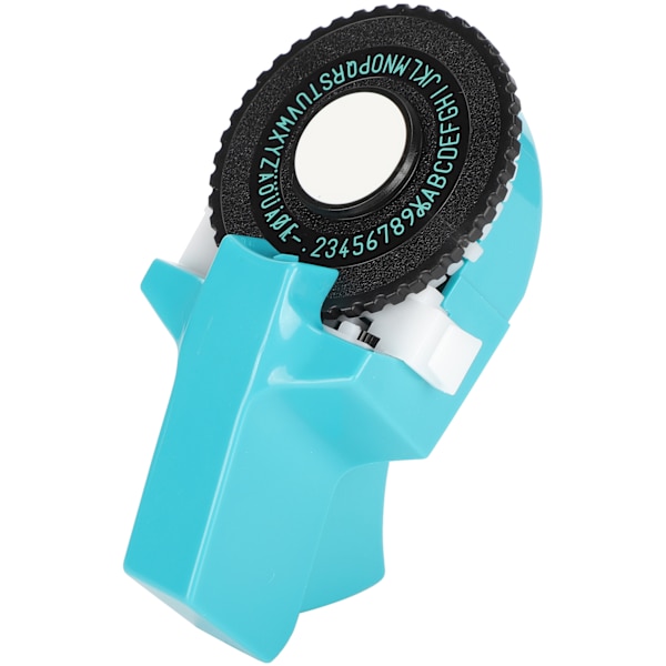 Embossing Label Maker Wheel Writer Mini Manuell Handhållen Bärbar Skrivare Etiketteringsmaskin E‑101