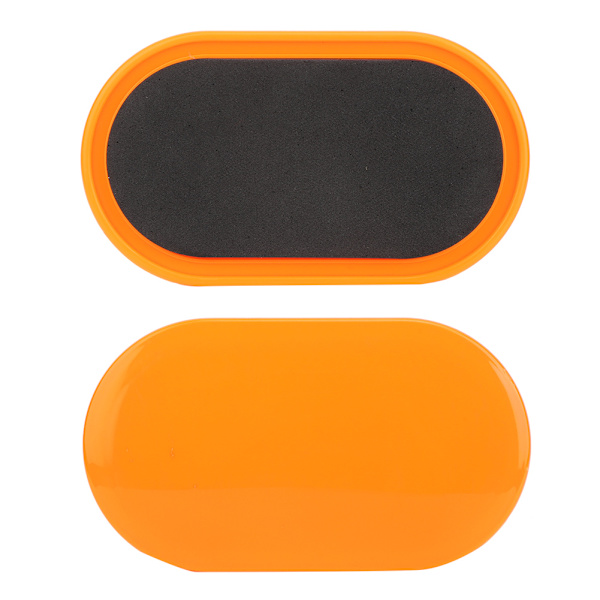 2st Ovala Yoga-skjutskivor Sport Fitness Skivträning Slider Träning Träning Slide Mat Utrustning