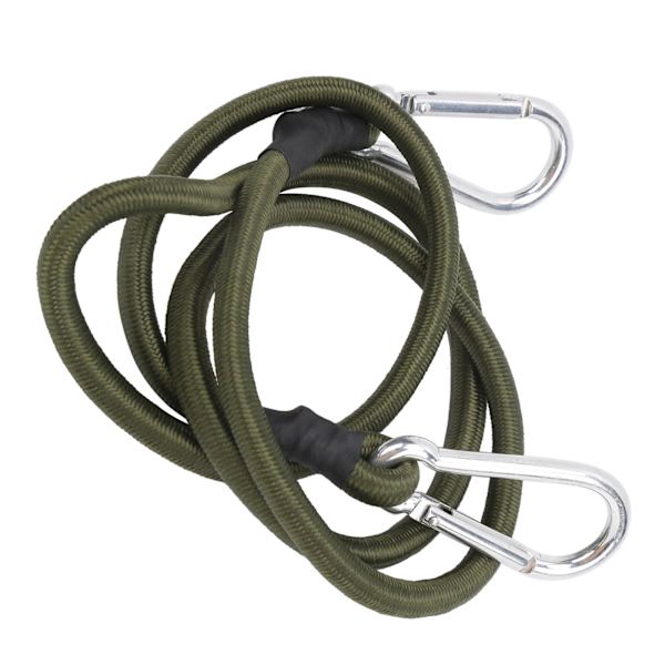 120 cm elastiske reb med kroge, kraftige stropper, elastiske gummireb til camping og fiskeri