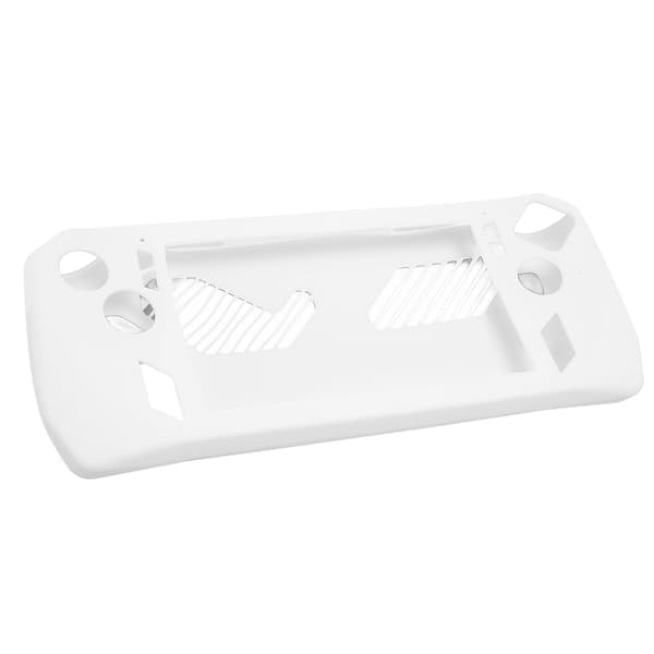 Spelkonsol Skyddsfodral Silikon Mjukt Skyddsfodral för Asus Rog Ally med Rocker Cap Vit