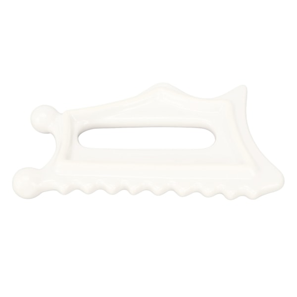 Ansiktsbehandling Gua Sha Tool Män Kvinnor Keramik Lymfdränage Triggerpunkt Skrapande Massage Verktyg för Armar Ben