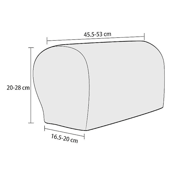 Elegant og Moderne Mælkehvid Sofa Armlæn Opgradering