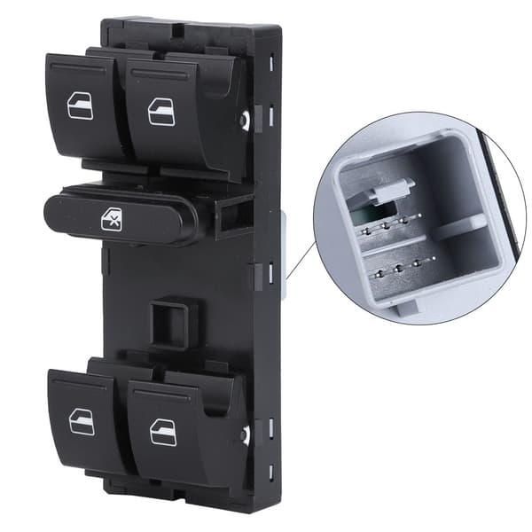 Elektrisk vindusbryter kontrollpanel 1K4959857B for Jetta Golf CC Passat Tiguan