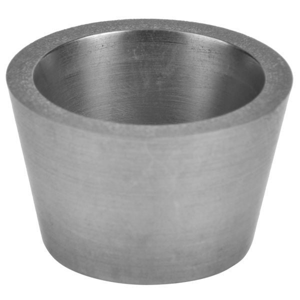 Grafit Digel til Smeltning og Blanding af Flydende Metal til Geologiske Eksperimenter - Diameter 35 x Højde 22 mm Grafit Digel uden Låg