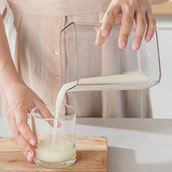Yoghurtsi med ekstra fint mesh si, transparent låg, multifunktionel osteklud