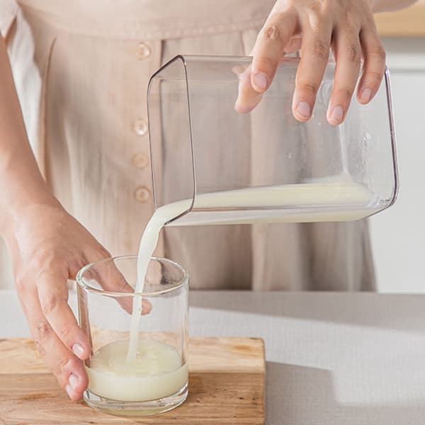 Yoghurtssil med extra finmaskig silpåse, transparent lock, multifunktionellt ostfilter