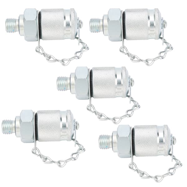 5 st hydraulisk testadapter gängtestkopplingar tryckmätning PT/PPTM10 x 1,25