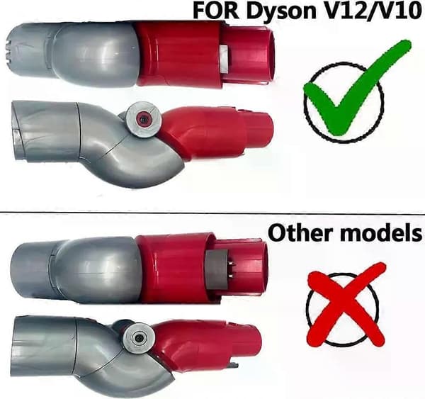 Dyson-adapter för V12/V10Slim/Digital Slim dammsugare, böjelement, snabbkoppling