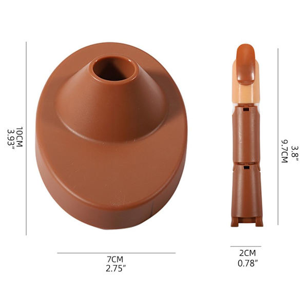 Övningsfinger för akrylnaglar Återanvändbara nagelspetsar Övningsmodell Flexibel fingerhållare Rörlig nagelövningshand Kits Nagelkonstverktyg