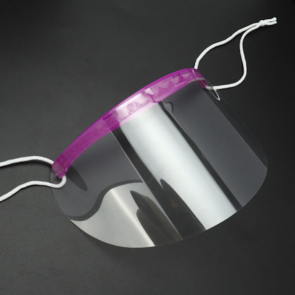 Hair Salon Haircut Protect Mask Cover Shield Plate Barber Hair Styling Tool
