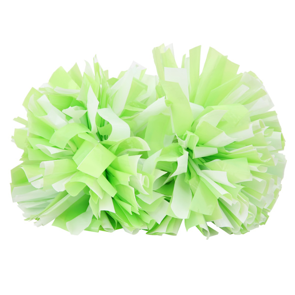 Myke cheerleading-pomponer av myk plast med håndtak for sportsdansfester