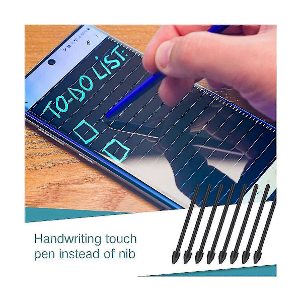 50 stk. Nib-tupper Refill Erstatning Nib Stylus-tupper kompatible med Note10/Note10 Plus/Note 20/S7/S7 Plus