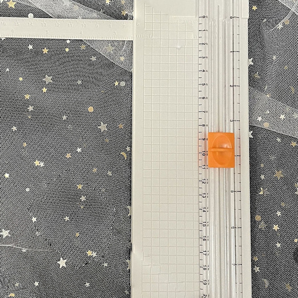 Papirkutter Liten minifolding Klarskala grader Frie karbonstålskjæring Scrapbook Papirtrimmer Hvit