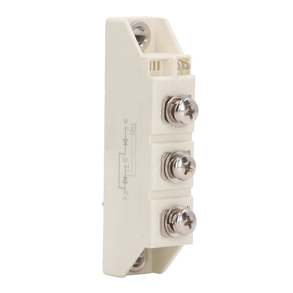 Tyristormodul DC-isolasjon Halvkontroll Diode 106A 1600V Elektroniske komponenter Hvit