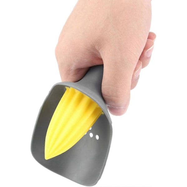 Sitruunapuristin, ergonominen manuaalinen mini sitruunapuristin appelsiinien, greippien ja sitruunoiden puristamiseen