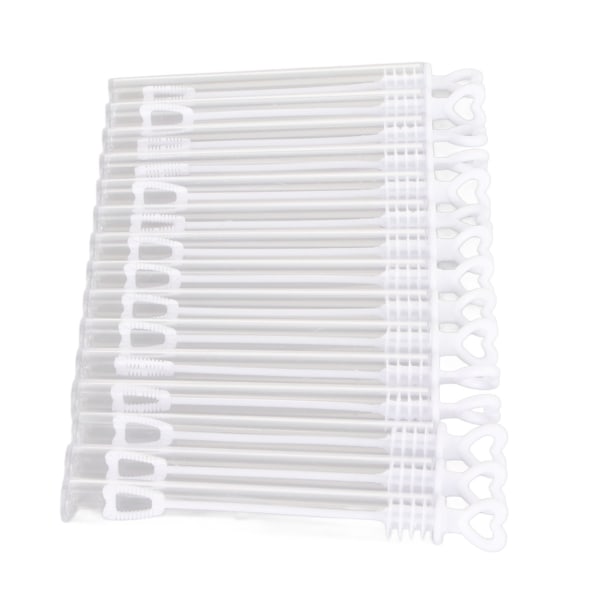 50 st Bubble Wands Transparent utseende Lättvikts Bubble Wands Bulk för bröllopsfester